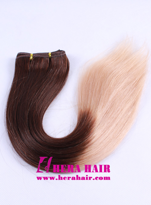Hera 18 Inches T3/27 Two Tone Machined Brazilian Hair Weaves